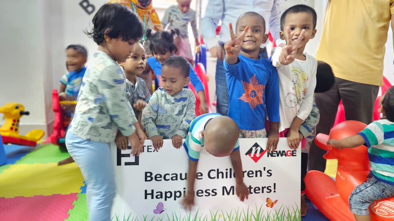 Childcare area CSR-program India